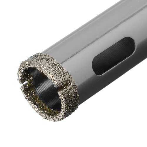 Сверло алмазное по керамограниту, 14 х 67 мм, трехгранный хвостовик Matrix фото 4