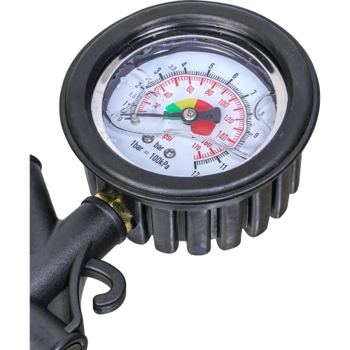 Пистолет профессиональный с жидкостным манометром для подкачки легковых колес VENTY DP-202