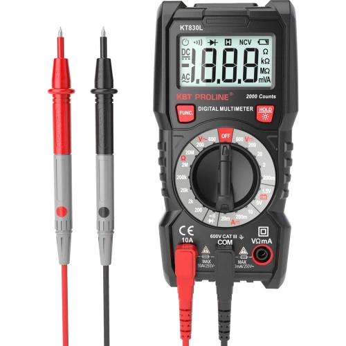 Цифровой мультиметр КВТ KT 830L PROLINE 79127 Цифровой мультиметр КВТ KT 830L PROLINE 79127