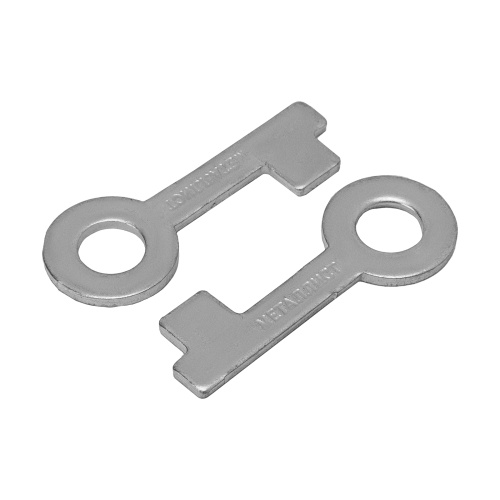 Замок навесной-контрольный, цинк, (Металлист) фото 5