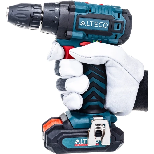 Аккумуляторная дрель-шуруповёрт Alteco CD 2110Li X2 30209 фото 6