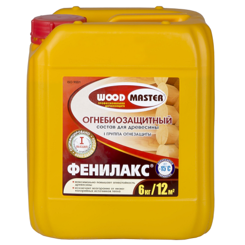 Огнебиозащитный состав Woodmaster Фенилакс 6 кг