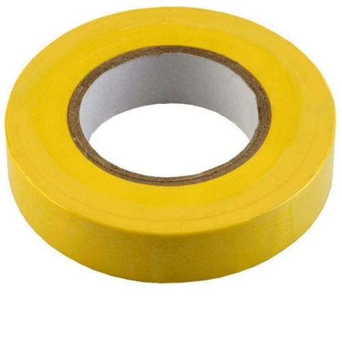 Изолента ПВХ General Lighting Systems GIT-15-19-20-Y желтая 20 м