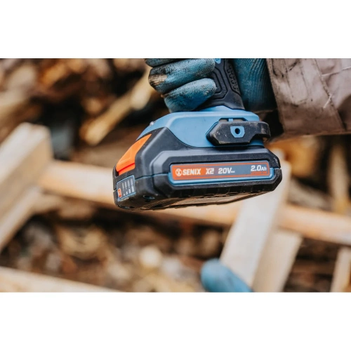 Аккумуляторная дрель-шуруповерт SENIX 2 АКБ 2 Ач, ЗУ 2А, кейс PDDX2-M3-EU фото 9