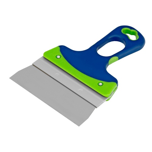 Шпатель фасадный, нержавеющая сталь, 150 мм, двухкомпонентная ручка Сибртех Шпатель фасадный, нержавеющая сталь, 150 мм, двухкомпонентная ручка Сибртех