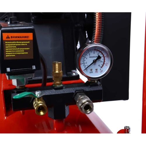 Компрессор поршневой с ременным приводом GTE 220В, ресив. 100л, 300л/мин. -MR4100300B GTE-MR4100300B фото 4