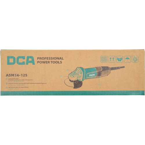 Угловая шлифовальная машина DCA ASM14-125 фото 11