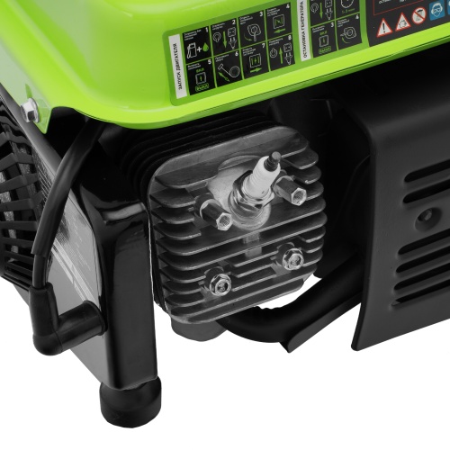 Генератор бензиновый БС-950, 0.8 кВт, 230 В, 2-х тактный, 4 л, ручной стартер Сибртех фото 23