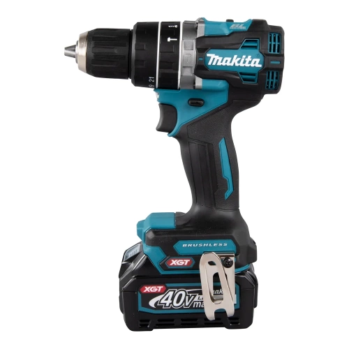 Ударная аккумуляторная дрель-шуруповерт Makita XGT BL/XPT 40В, 0-2200 об\мин;33000уд\м, 13 HP002GD201 фото 7