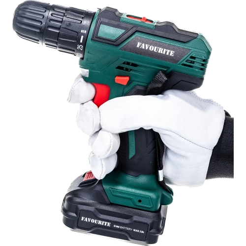 Акк. дрель-шуруповёрт FAVOURITE DC 1402 PROMO 14,4В, 2Ач, 26Нм Li-ion 101101402 фото 5 Акк. дрель-шуруповёрт FAVOURITE DC 1402 PROMO 14,4В, 2Ач, 26Нм Li-ion 101101402 фото 5