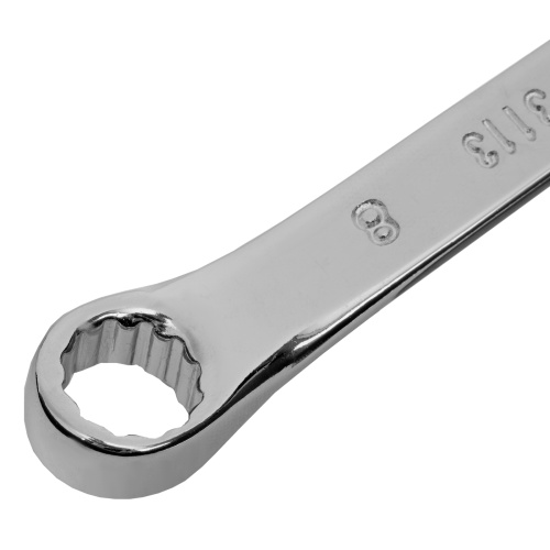 Ключ комбинированный, 8 мм, CrV, полированный хром Matrix фото 4