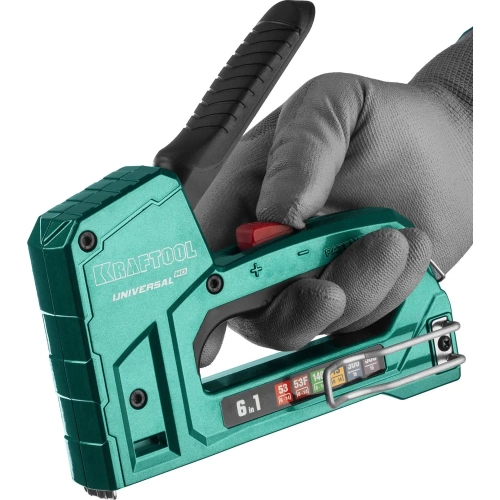 Алюминиевый cтеплер 53 (6-14мм)/140 (8-14мм)/13/ 53F/300/500 KRAFTOOL Universal-HD 3188 фото 11