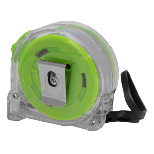 Рулетка Кварц,прозрачный корпус,амортизатор,7,5 м х 25 мм Сибртех фото 2