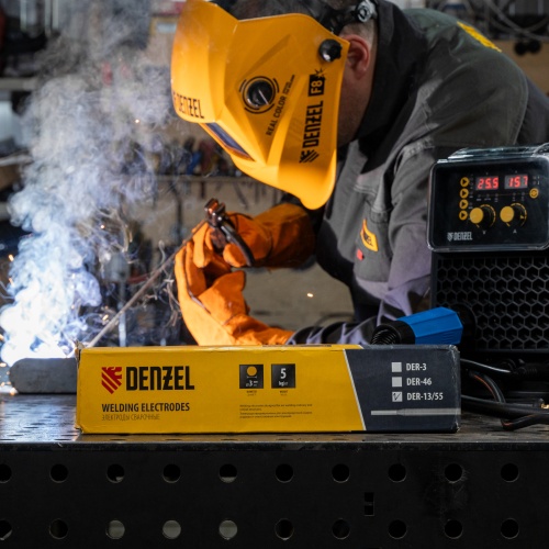 Электроды DER-13/55, диам. 3 мм, 5 кг, основное покрытие Denzel фото 8 Электроды DER-13/55, диам. 3 мм, 5 кг, основное покрытие Denzel фото 8