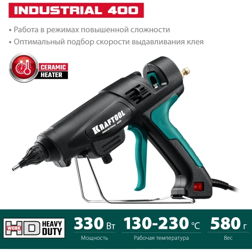 Термоклеящий пистолет KRAFTOOL Pro 06843-300-12 фото 3