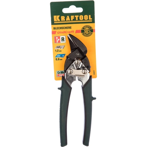Ножницы по металлу UNI-KRAFT 180мм Kraftool 2326-R фото 6