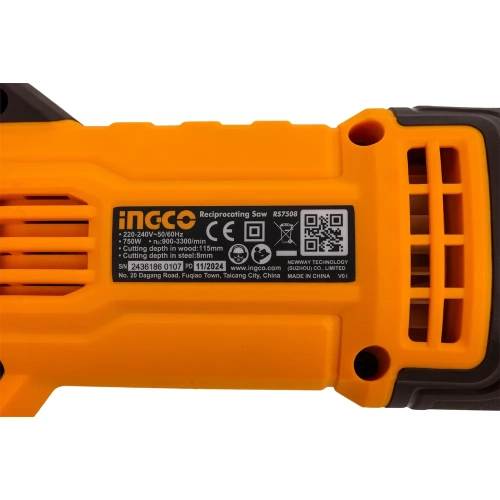 Пила сабельная INGCO 750 Вт RS7508 фото 9 Пила сабельная INGCO 750 Вт RS7508 фото 9