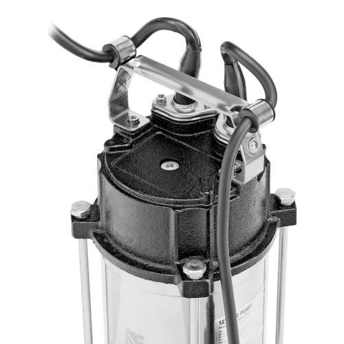 Фекальный насос FP1800-KS, 1800 Вт, напор 17 м, 26000 л/ч, нож-измельчитель Denzel фото 7