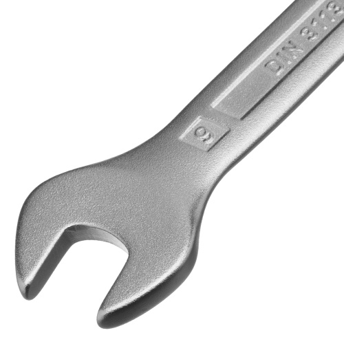 Ключ комбинированный 9 мм, CrV, холодный штамп Gross фото 3 Ключ комбинированный 9 мм, CrV, холодный штамп Gross фото 3