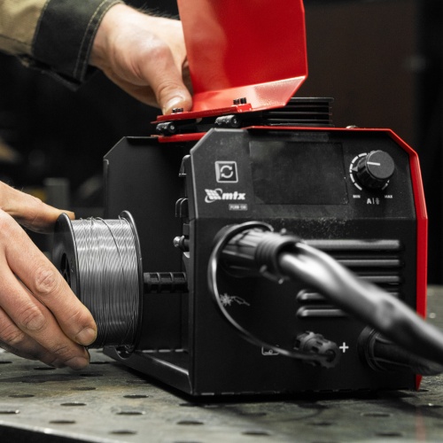 Аппарат инвертор. полуавтомат. cварки FCAW-130, 130 А, ПВ 60%// MTX фото 22