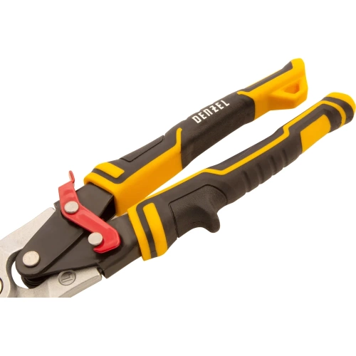 Ножницы по металлу Denzel 270мм, прямой и левый рез, сталь-СrMo, трехкомп.рук-ки 78372 фото 9 Ножницы по металлу Denzel 270мм, прямой и левый рез, сталь-СrMo, трехкомп.рук-ки 78372 фото 9