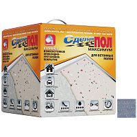 Покрытие двухкомпонентное наливное для пола Сделай Пол Максимум СП-0000338 серое 7,2 кг