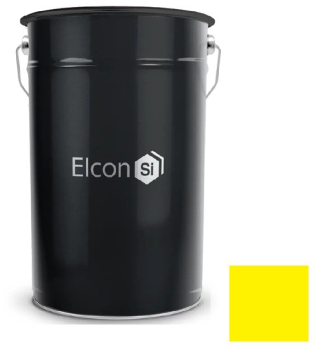 Эмаль термостойкая Elcon КО-828 400 градусов жёлтая 25 кг Эмаль термостойкая Elcon КО-828 400 градусов жёлтая 25 кг