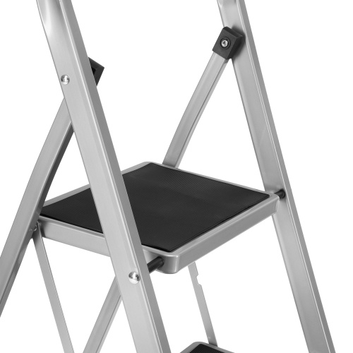 Стремянка стальная, 5 широких ступеней 20х30 см с полимерным покрытием Сибртех фото 7