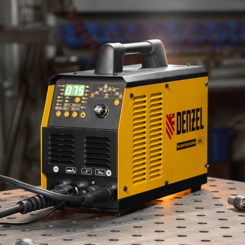 Аппарат инвертор. аргонодуговой сварки ITIG-200 DС Pulse Cold Weld, 200 А, ПВ 60% Denzel фото 22