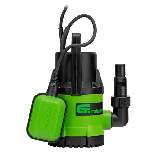 Дренажный насос для чистой воды СДН300-5, 300 Вт, напор 6.5м, 6500 л/ч Сибртех фото 2