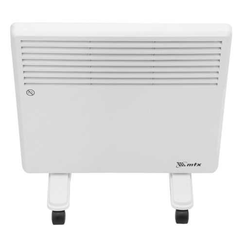 Конвектор электрический CH-1000, 1000 Вт, X-образный нагреватель, термостат, колеса  MTX фото 9