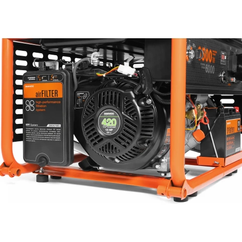 Двухтопливный генератор Daewoo Бензин + Газ GDA 7500 DFE фото 10 Двухтопливный генератор Daewoo Бензин + Газ GDA 7500 DFE фото 10