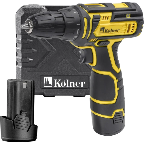 Аккумуляторная дрель-шуруповерт Kolner 12 Вольт 8020100313 Аккумуляторная дрель-шуруповерт Kolner 12 Вольт 8020100313