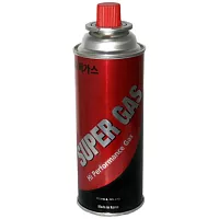 Газовый баллон SUPER GAS 1 шт., для портативных газовых приборов, всесезонный, цанговый, пр-во Ю.Корея, 2711139701