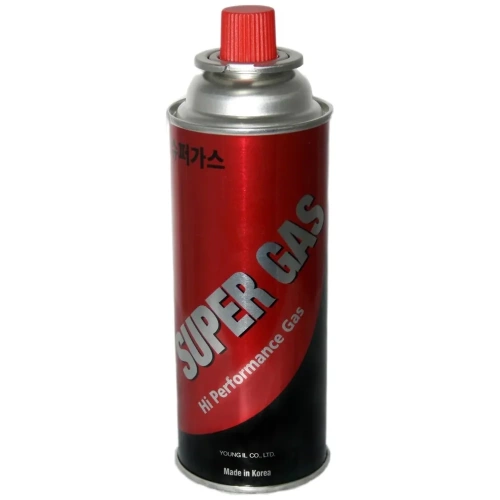 Баллон газовый набор 12 шт, всесезонный, цанговый для портативных газовых приборов SUPER GAS 2711139712 фото 3