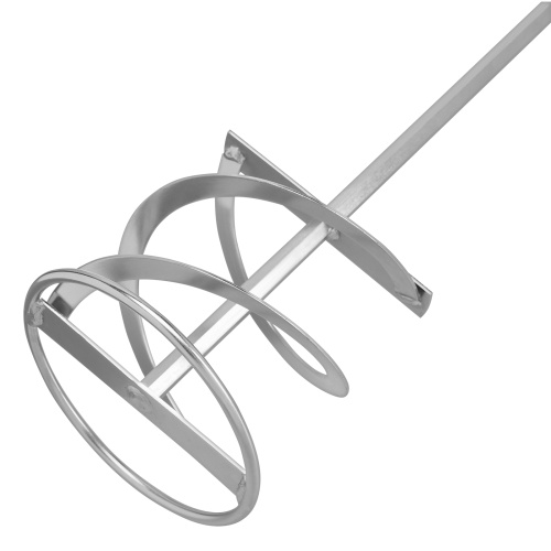 Миксер для красок и штукатурных смесей, 120 х 600 мм, оцинкованный, шестигранный хвостовик 10мм Denzel фото 3