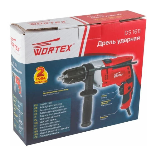 Ударная дрель WORTEX DS 1611 DS161100029 фото 6