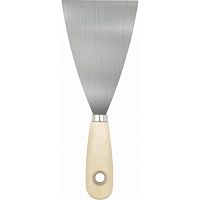 Шпатель Biber 35107 с деревянной рукояткой 75 мм