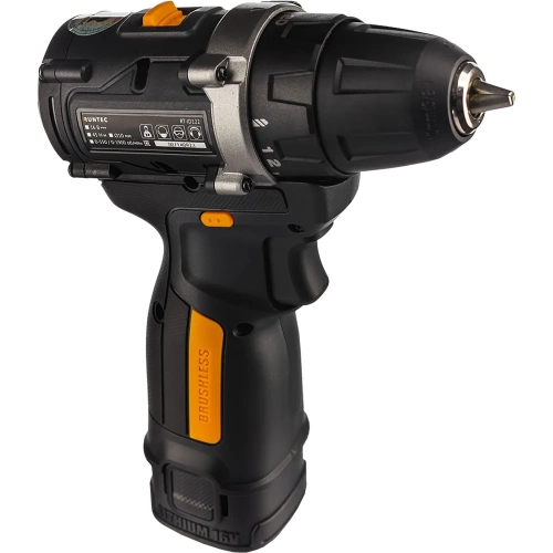 Дрель-шуруповерт RUNTEC PROаккумуляторная, 10мм,16В, 2*2Ач, 45Нм RT-ID122 фото 4 Дрель-шуруповерт RUNTEC PROаккумуляторная, 10мм,16В, 2*2Ач, 45Нм RT-ID122 фото 4