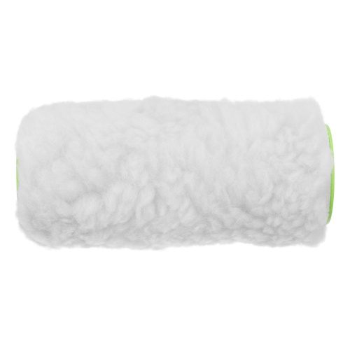 Валик сменный с натуральным мехом, 150 мм, ворс 12 мм, D 48 мм, D ручки 6 мм, Сибртех фото 2