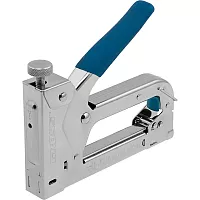 Мебельный регулируемый степлер, стальной корпус, тип скобы 53, 4-14мм GROSS Handwerker 41000