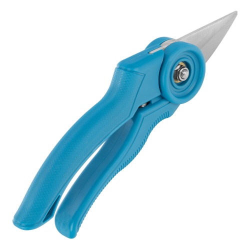 Секатор цветочный, 215 мм, регулировка захвата, пластиковые рукоятки, LUXE Palisad фото 2