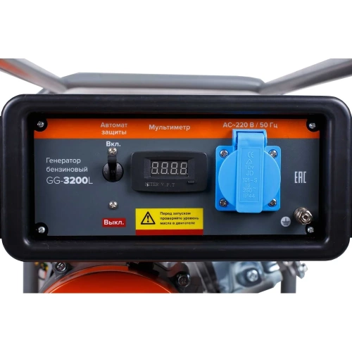 Бензиновый генератор КРАТОН GG-3200L 3 08 01 052 фото 6