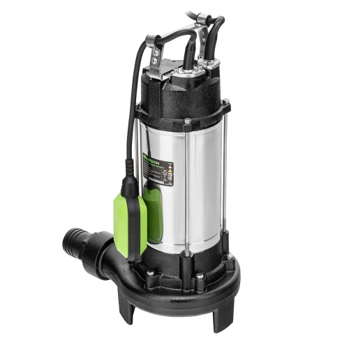 Фекальный насос СФН1500-Н, 1500 Вт, напор 19 м, 25000 л/ч, нож Сибртех фото 3