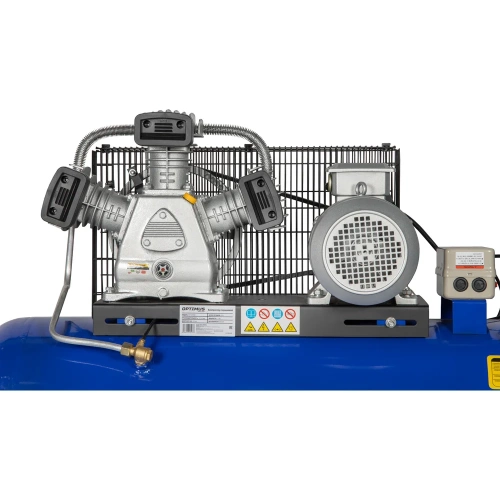 Компрессор поршневой OPTIMUS 580л/мин, 3кВт, 380В, ресивер 150л OPT-301558 фото 3 Компрессор поршневой OPTIMUS 580л/мин, 3кВт, 380В, ресивер 150л OPT-301558 фото 3