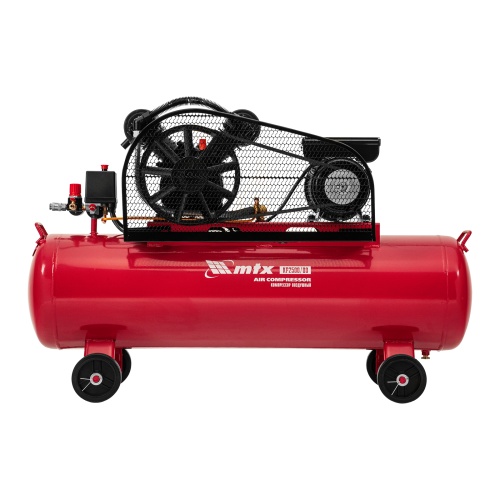 Компрессор воздушный ременный привод КР2500/80, 2,5 кВт, 80 литров, 420 л/мин МТХ фото 5