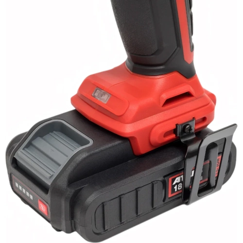 Аккумуляторная дрель-шуруповерт ATLET 18 В, 2 АКБ, 2 Ач, в кейсе CDT218D5 фото 9