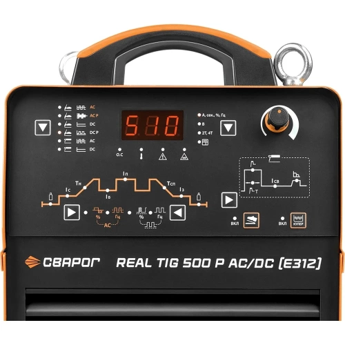 Сварочный инвертор Сварог TIG 500 P AC/DC REAL (Е312) 100605 фото 9 Сварочный инвертор Сварог TIG 500 P AC/DC REAL (Е312) 100605 фото 9