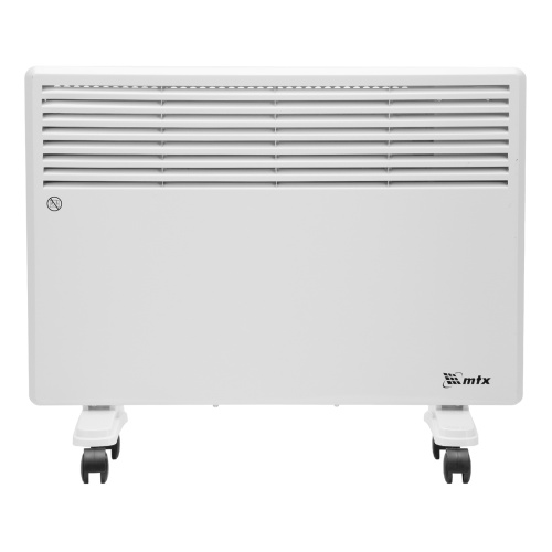 Конвектор электрический CH-1500, 1500 Вт, X-образный нагреватель, термостат, колеса  MTX фото 2