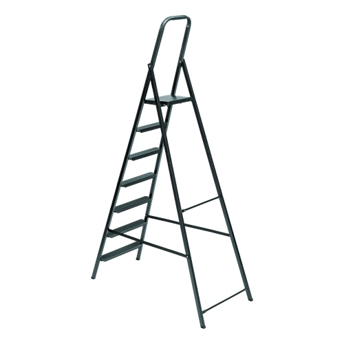 Стремянка 7 ступеней, компактная, стальная Сибртех фото 2